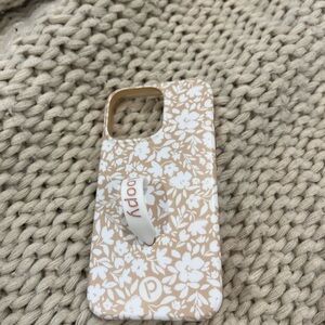 Loopy Case Cream Floral Phone Case for iPhone 13 & 14